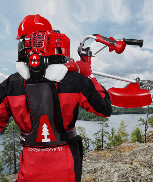 Bensinmotor Trädgårdsredskap